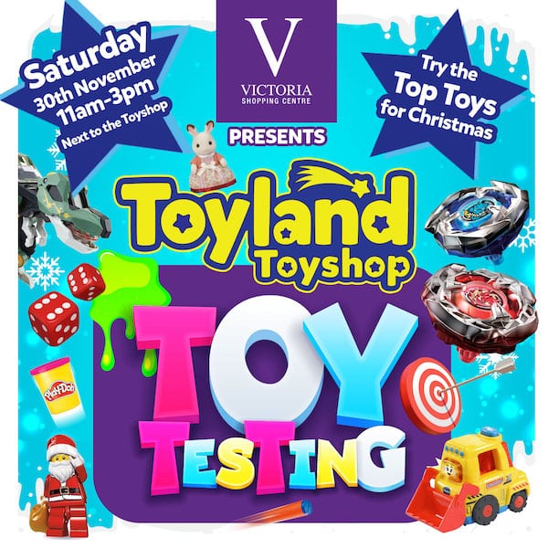 Toy Testing Event – 30th November